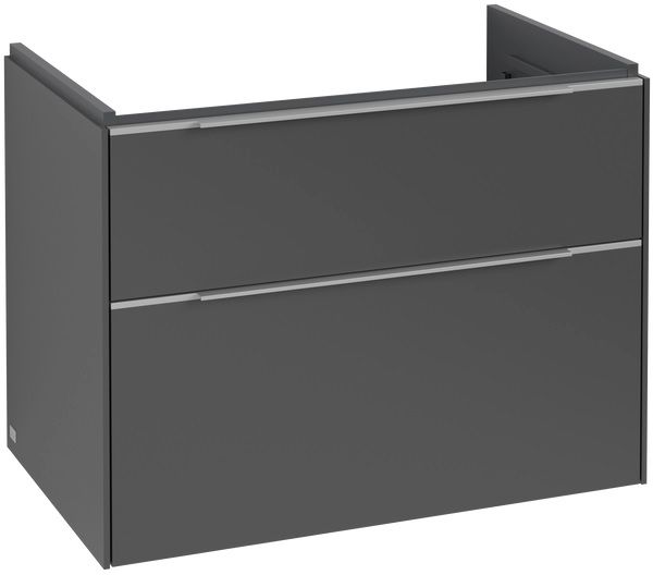 Villeroy & Boch Subway 3.0 armario 77.2x46.2x57.6 cm suspendido, para lavabo grafito C57400VR