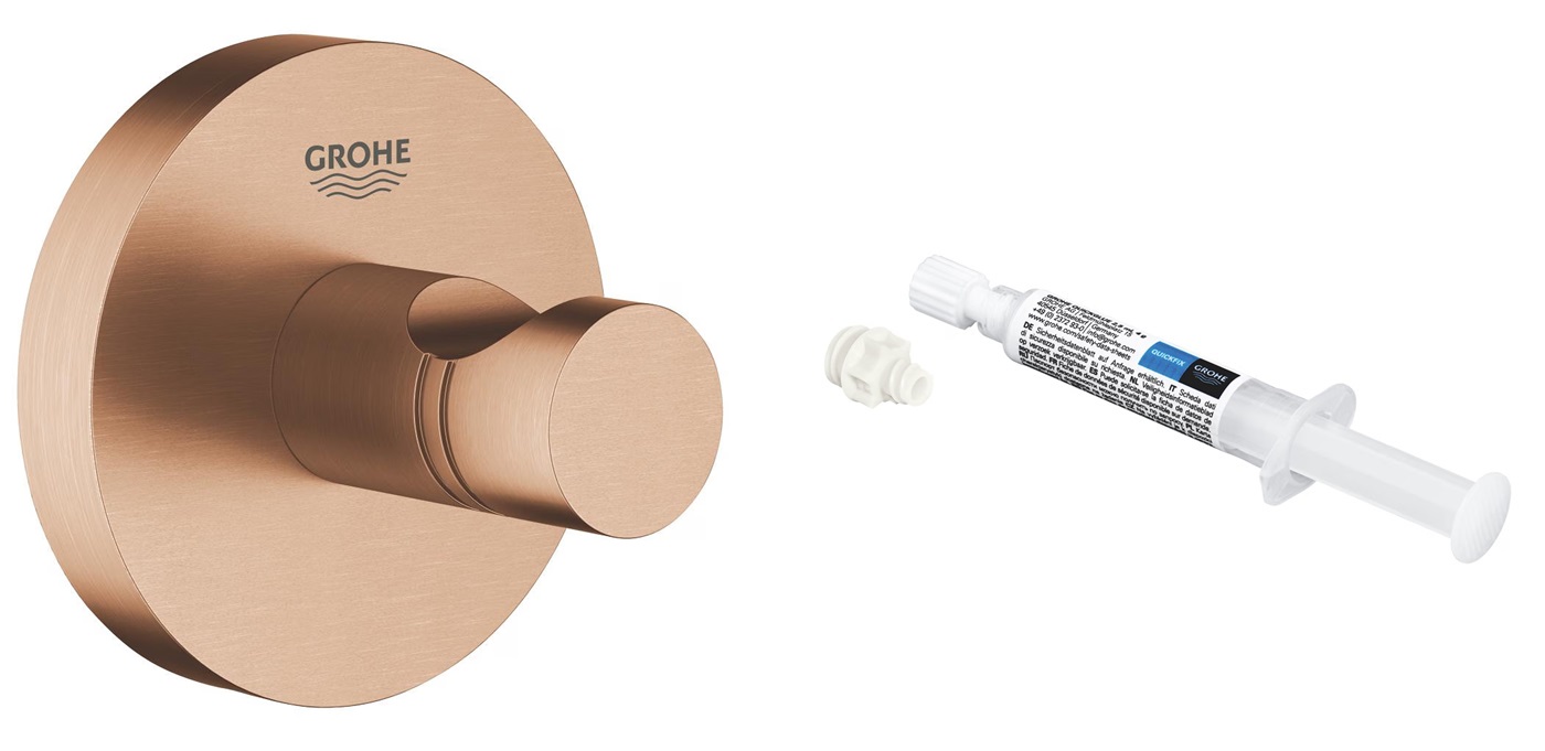 Conjunto toallero Grohe Start 41173DL0, pegamento Grohe QuickGlue 41127000