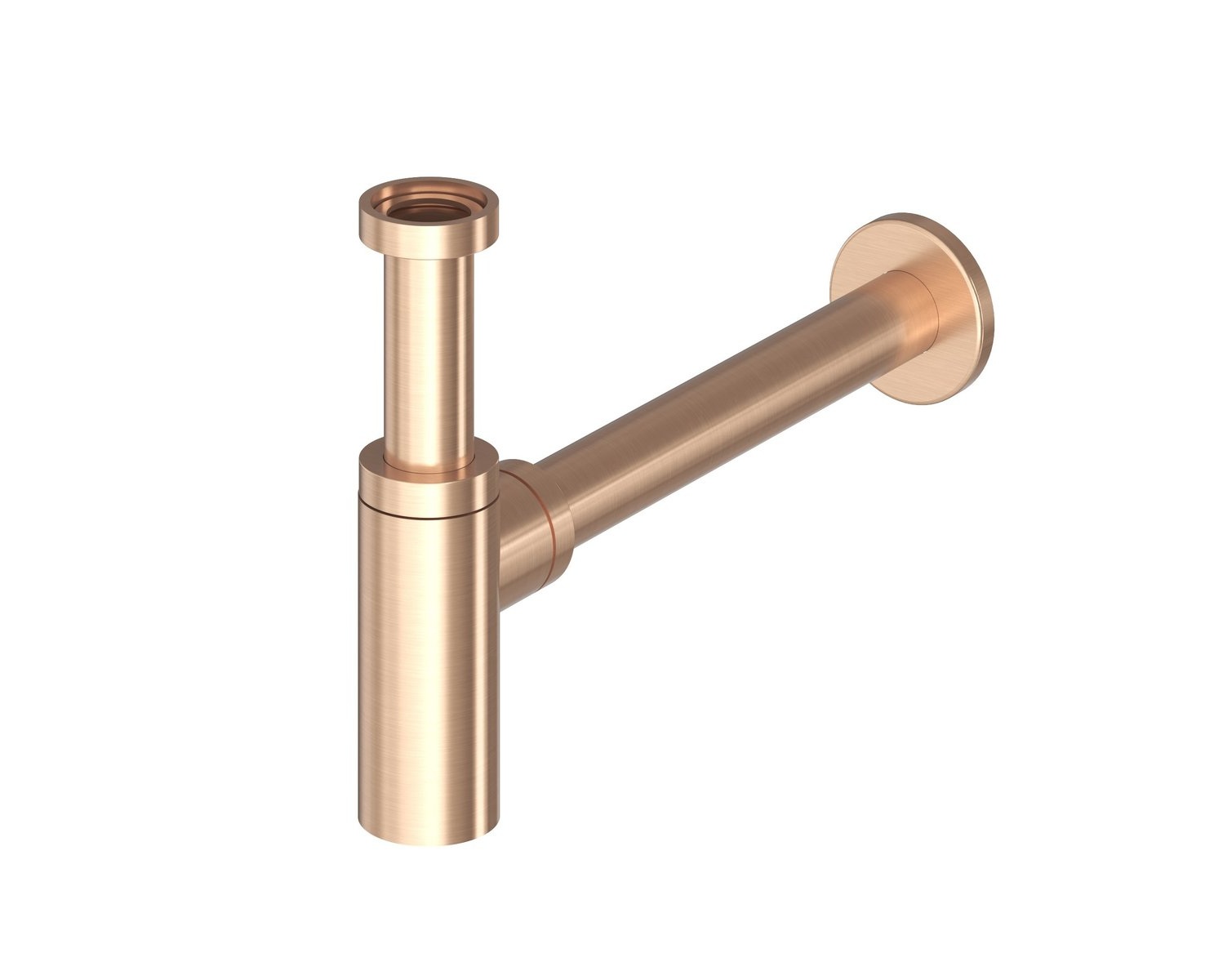 Ravak sifón de lavabo oro rosa X01842