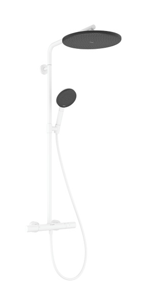 Hansgrohe Raindance Alive S conjunto de ducha a pared con termostato con rociador con efecto lluvia blanco 24594700