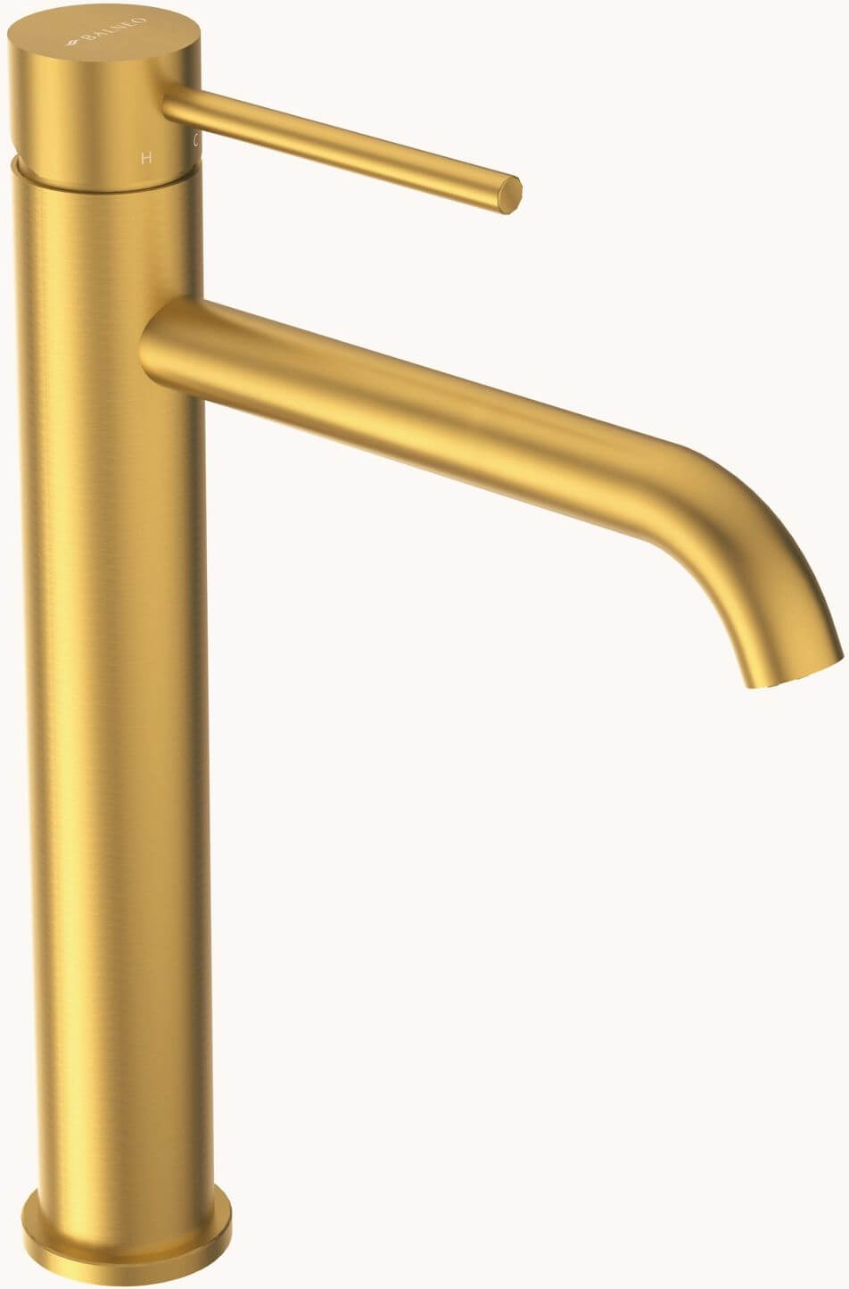 Balneo Cascade grifo para lavabo de pie oro H0101040201
