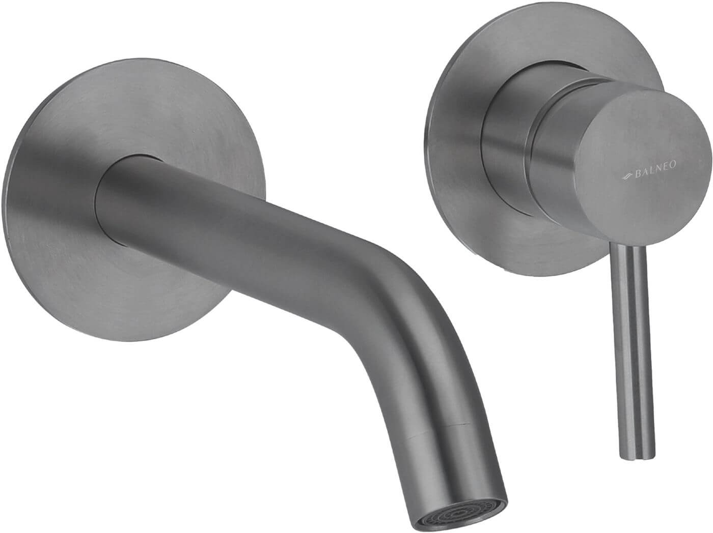 Balneo Cascade grifo para lavabo empotrado grafito H0101070202