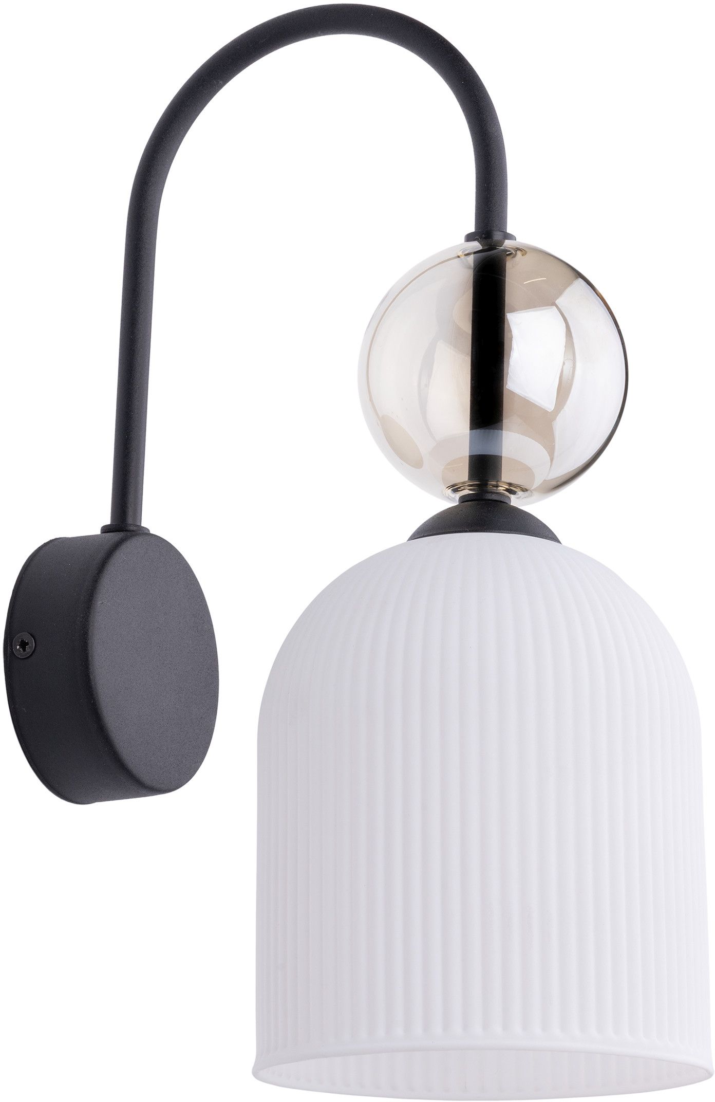 TK Lighting Sophia Cognac White lámpara de pared 1x10 W blanco-marrón 11587