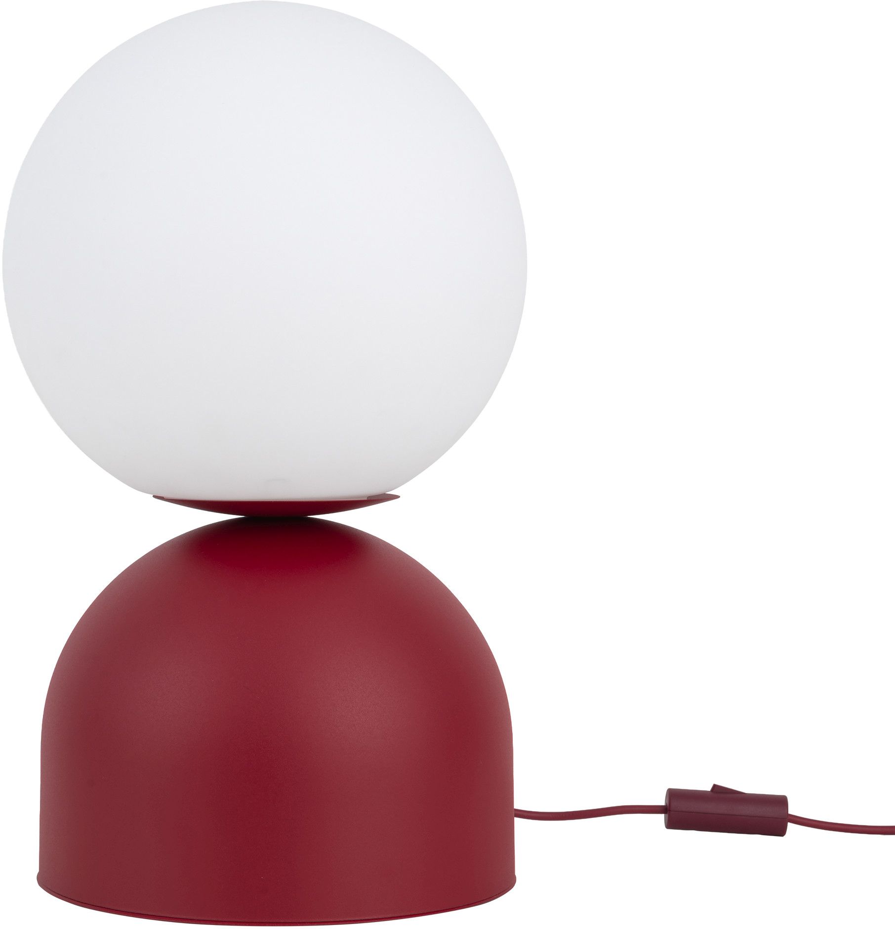 TK Lighting Miki lámpara de noche infantil 1x8 W blanco-burdeos 16216