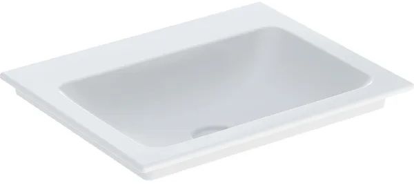 Geberit One lavabo 75x55 cm rectangular para mueble blanco brillante 505.011.01.2