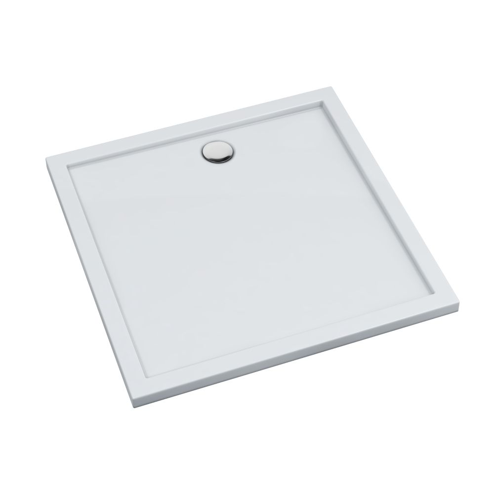Schedline Sharper plato de ducha cuadrado 100x100 cm blanco 3S.S2K-100100