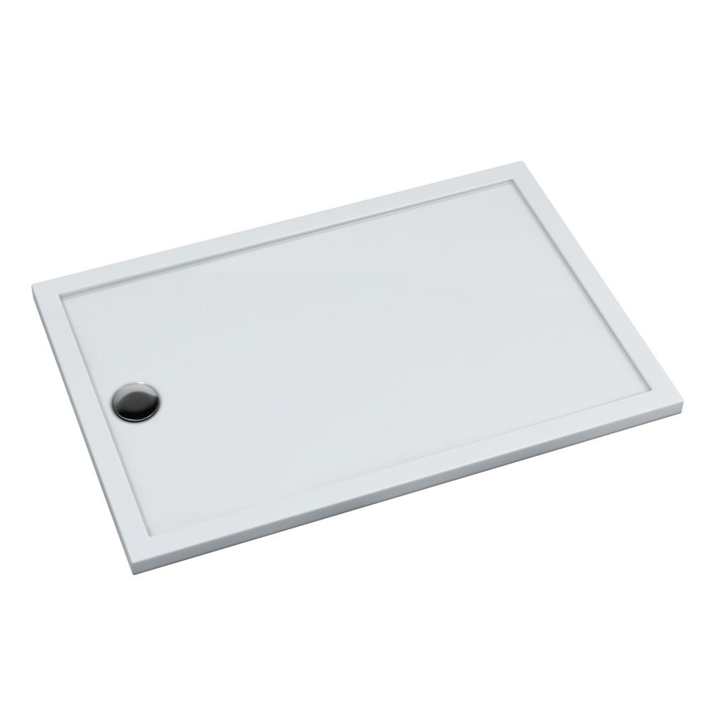 Schedline Sharper plato de ducha rectangular 90x70 cm blanco 3S.S2P-7090