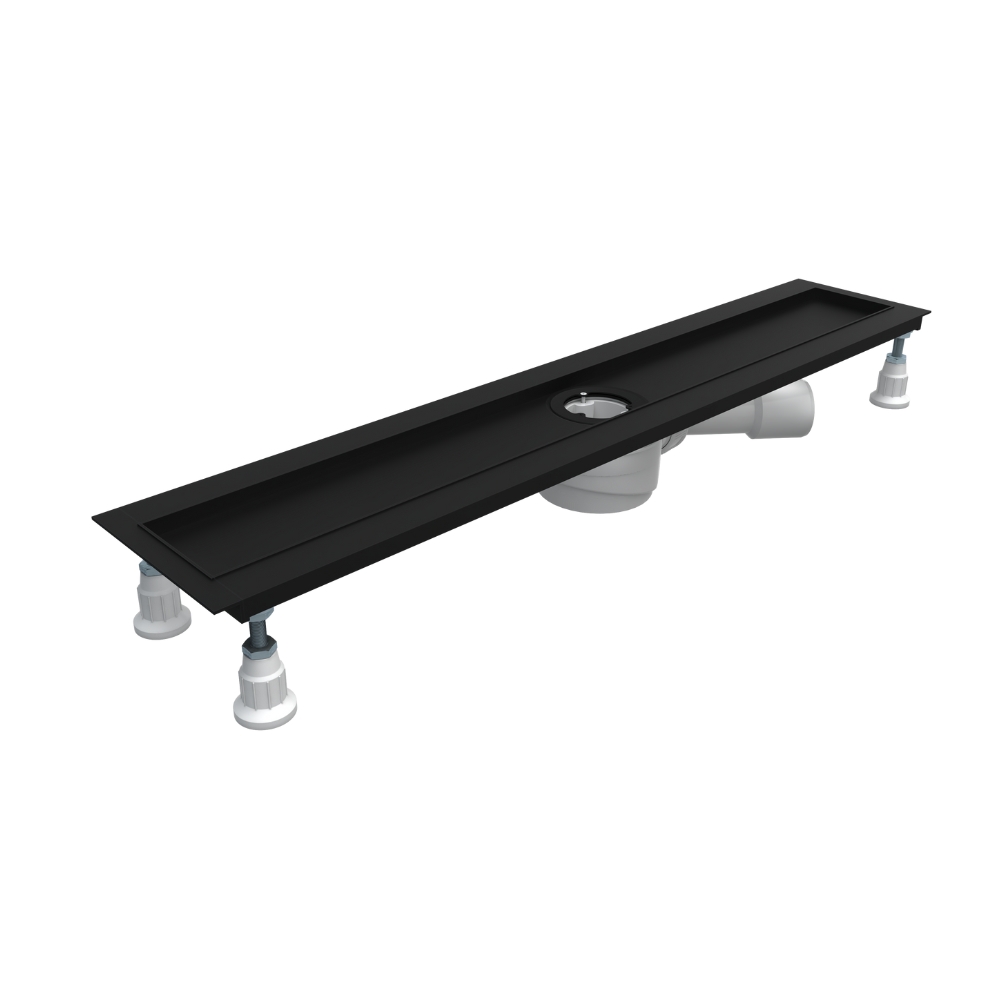 Schedline Regular Flow desagüe lineal 60 cm negro SOLBSN-60080C