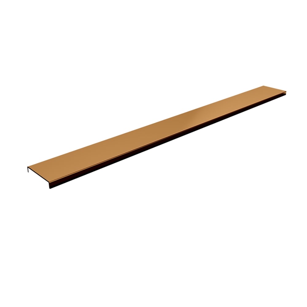 Schedline Copper Shine 2w1 cubierta para desagüe lineal 90 cm cobre SCH053/DPMP
