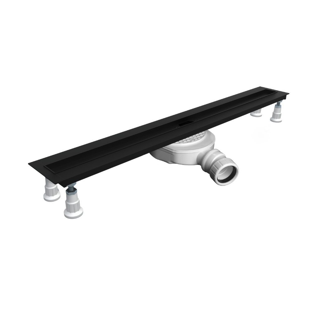 Schedline Slight Flow desagüe lineal 110 cm negro SOLBWN-110035C