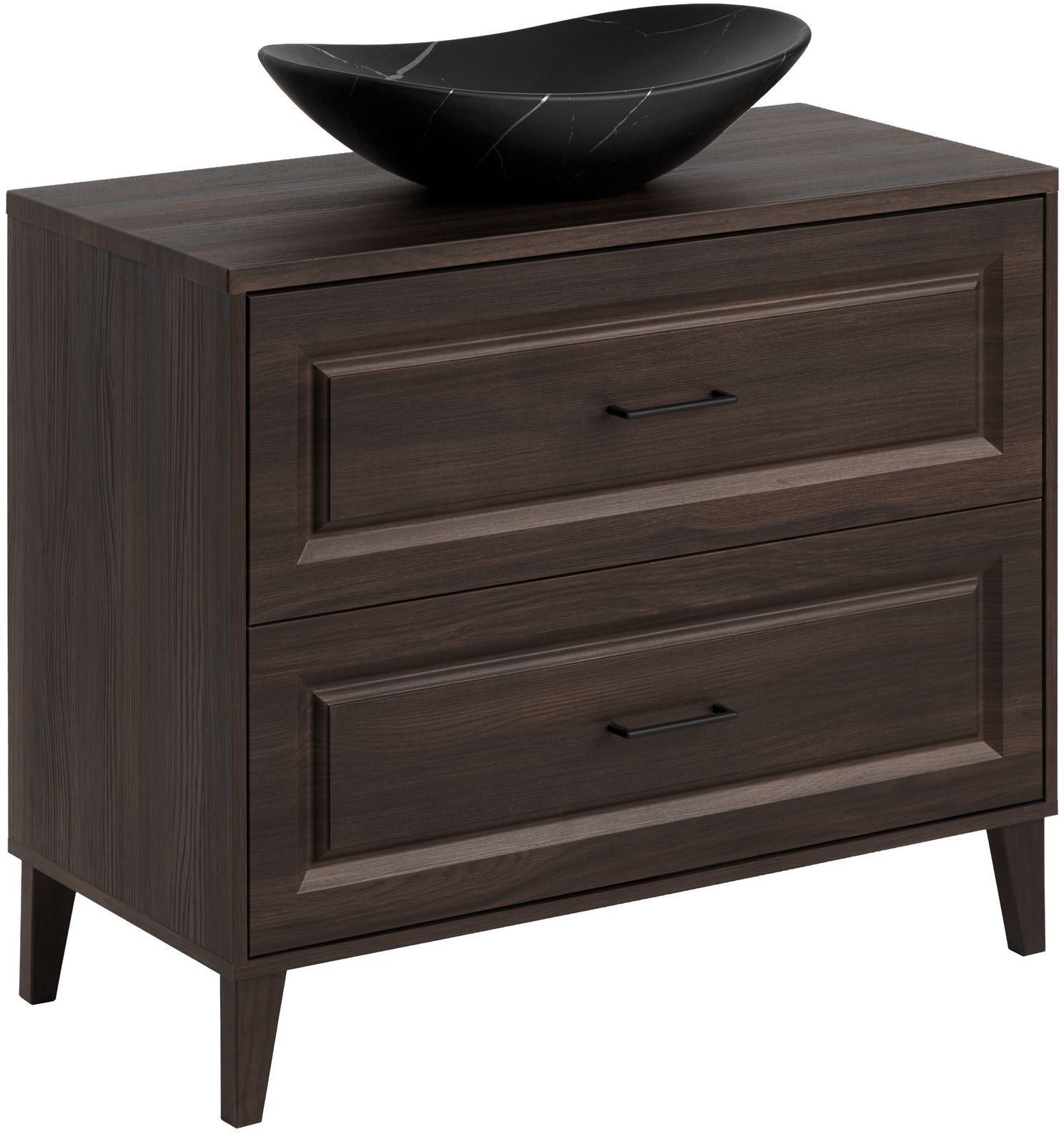 Conjunto armario Comad Dorothy Ristretto DOROTHY RISTRETTO 82-100-46-2S, lavabo Comad Lena UN-LENA-MB2, RISTRETTO 89-100-46 M