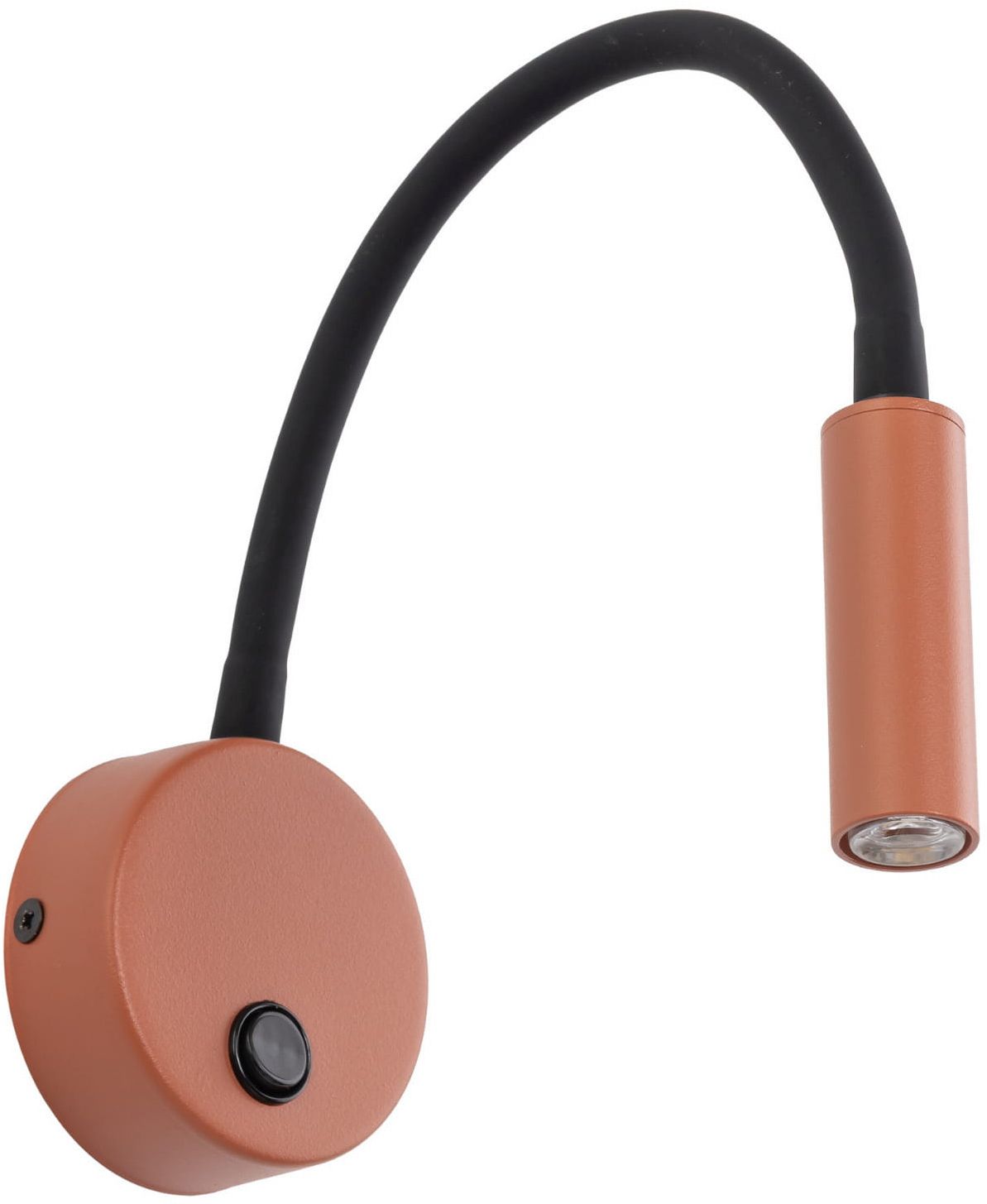 TK Lighting Lagos lámpara de pared 1x8 W negro-rojo 11448