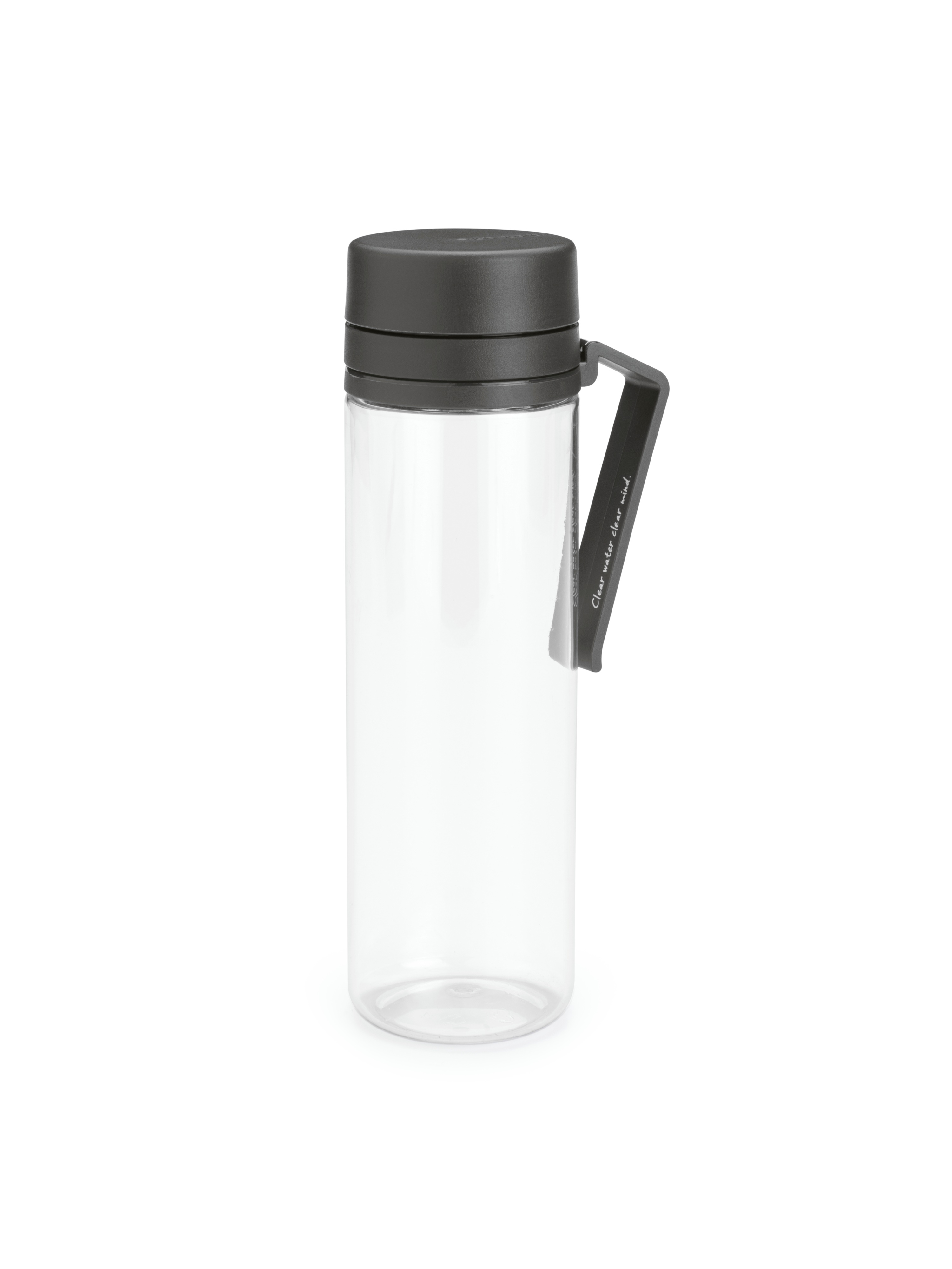 Brabantia Make & Take bidón 9x6x22 cm transparente-gris 148842