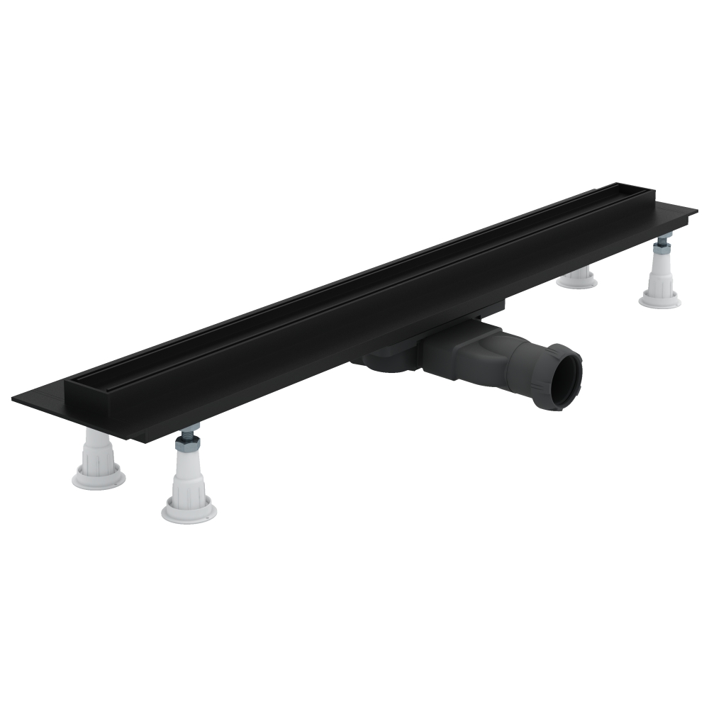Schedline Slight Line Low Black desagüe lineal 70 cm negro SOLPLB-70035LOW