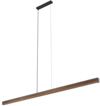 TK Lighting Viga Wood Led lámpara colgante 1x24 W madera 11654