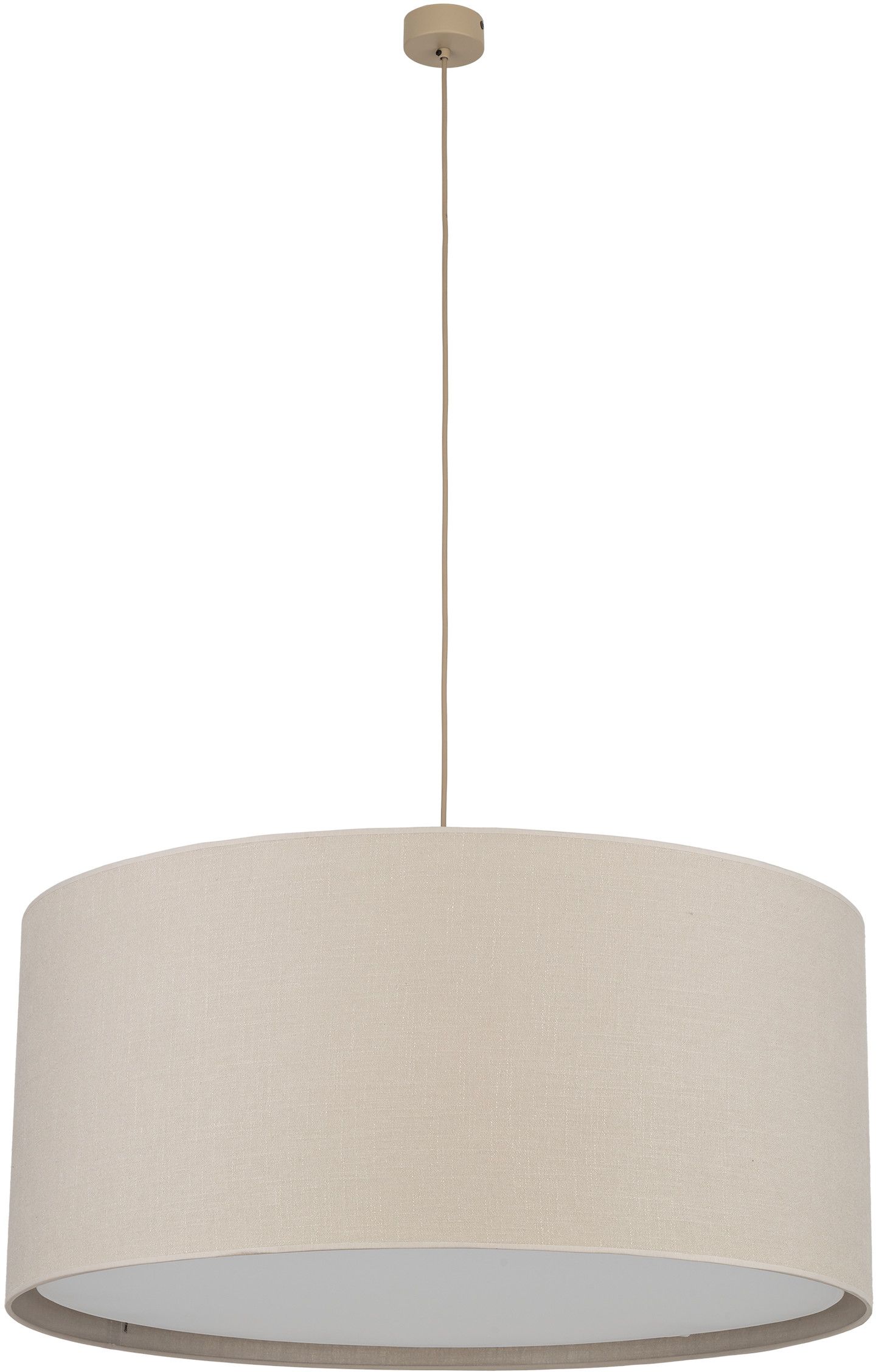 TK Lighting Largo lámpara colgante 3x15 W arena 11485