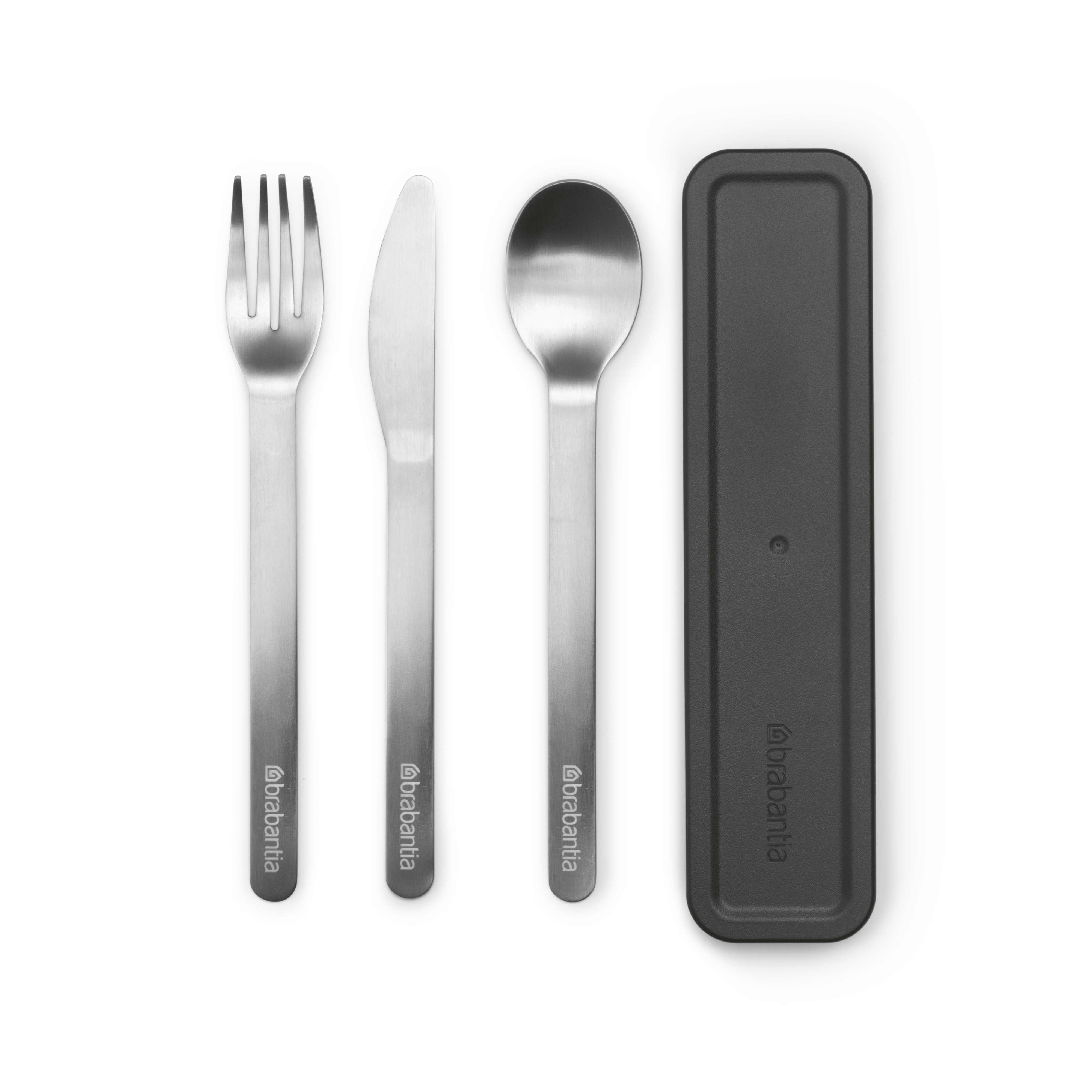 Brabantia Make & Take juego de cubiertos 18.5x4.5x2.1 cm gris-acero 206641