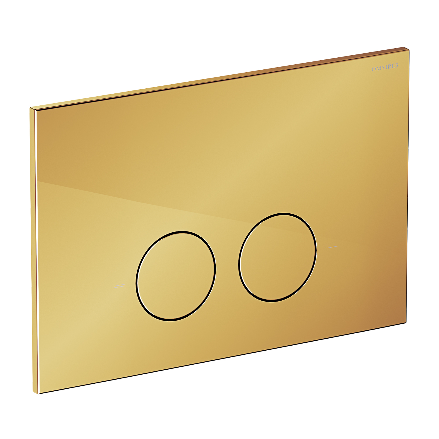 Omnires Minimal botón de descarga para WC oro MPS1GL