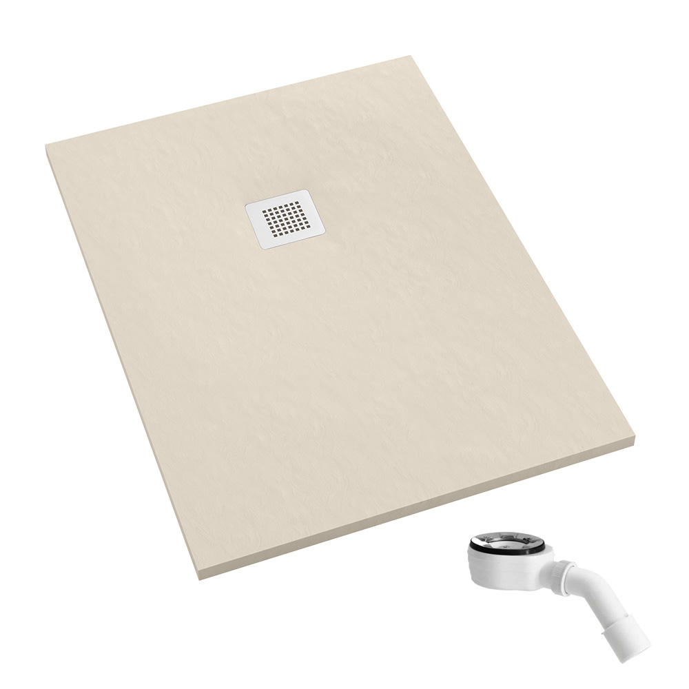 Schedpol Kalait Cashmere Stone plato de ducha rectangular 140x90 cm beige 3.3119/PK/ST-M2
