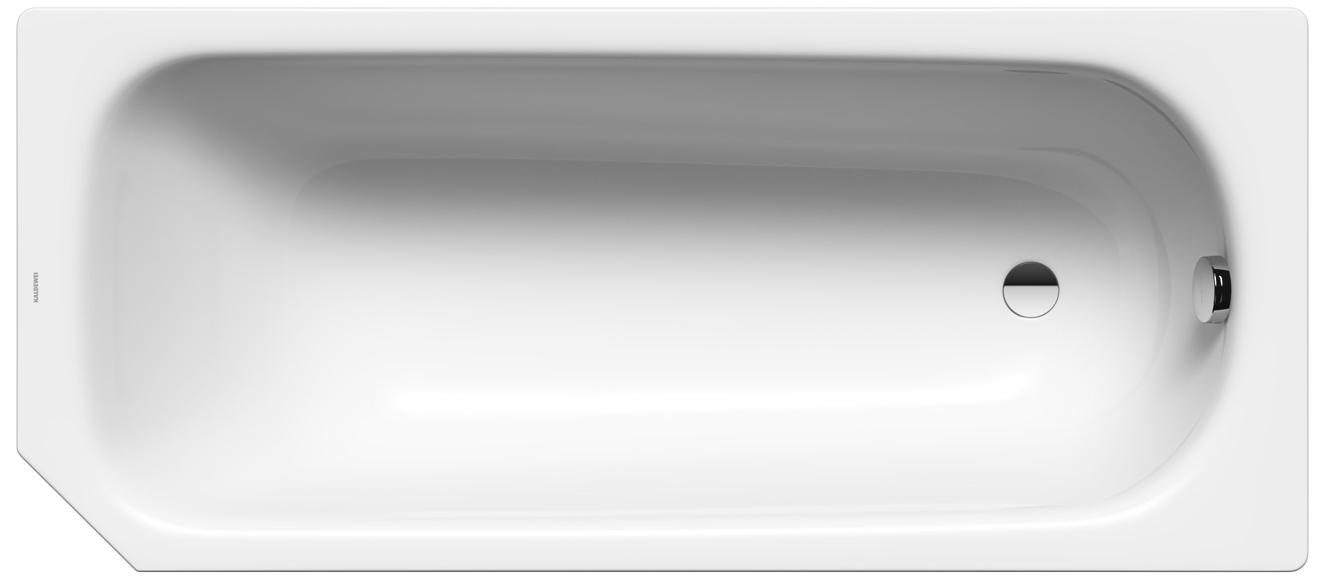 Kaldewei Saniform V1-V4 bañera rectangular 160x70 cm blanco 192100011001
