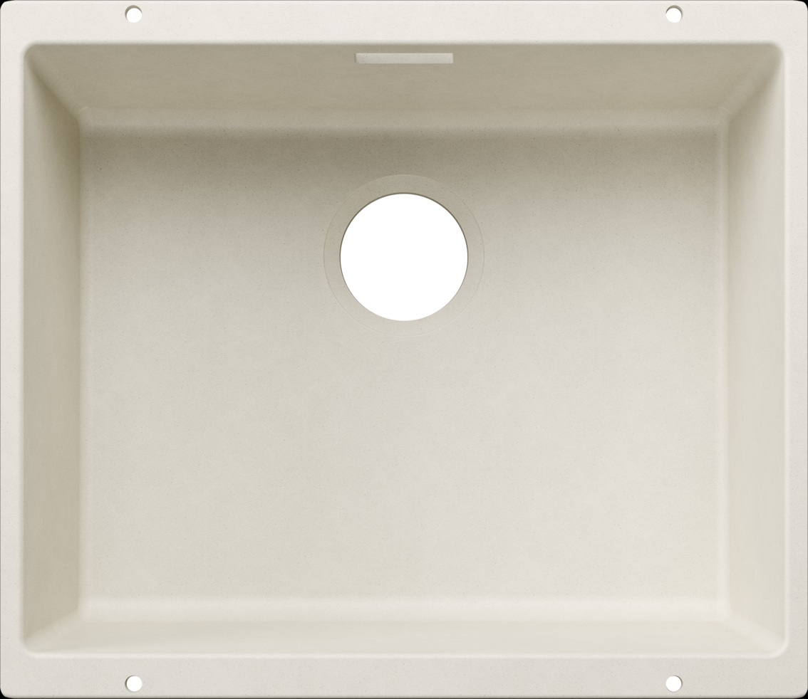 Blanco Subline 500-U fregadero de granito 50x40 cm blanco 527796