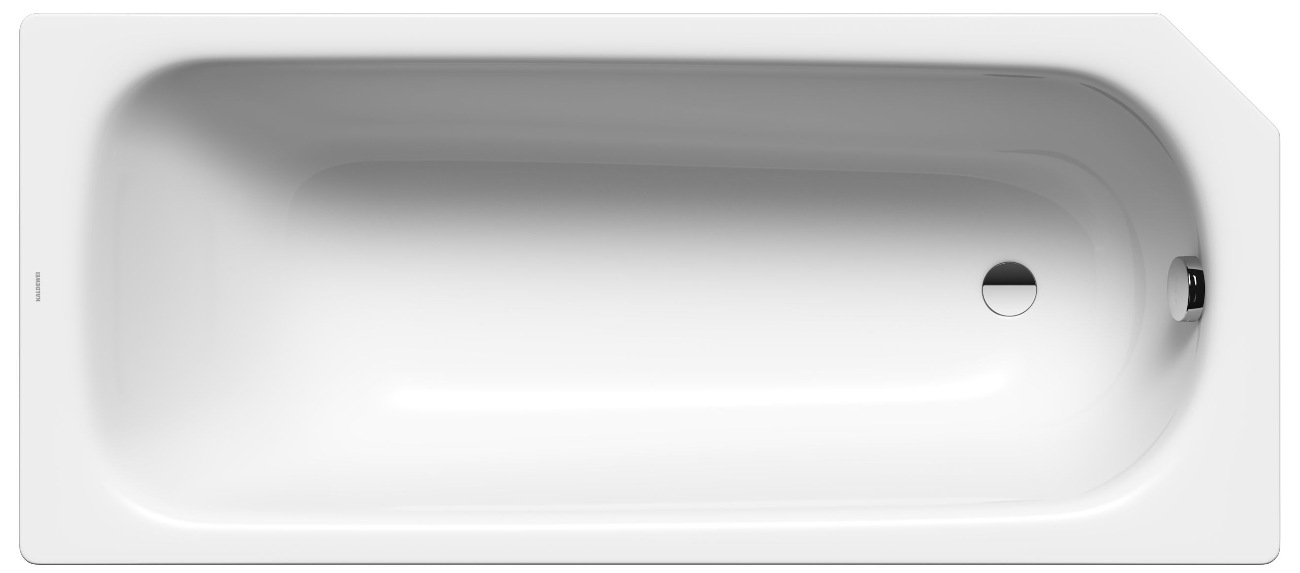 Kaldewei Saniform V1-V4 bañera rectangular 160x70 cm blanco 192300011001