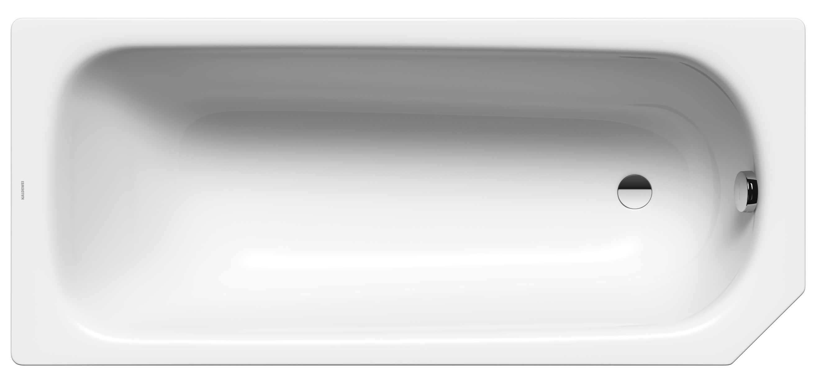 Kaldewei Saniform V1-V4 bañera rectangular 160x70 cm blanco 192400011001