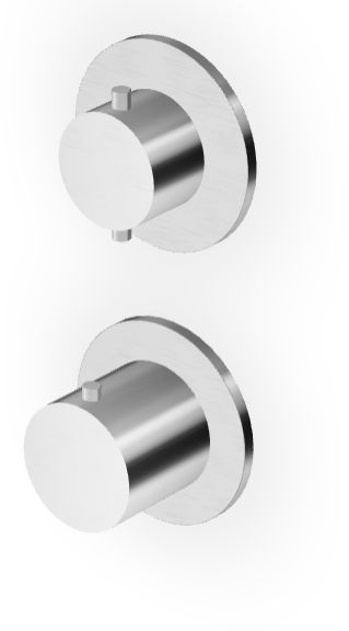 Zucchetti Helm grifo para ducha empotrado con termostato || ZHE806.X
