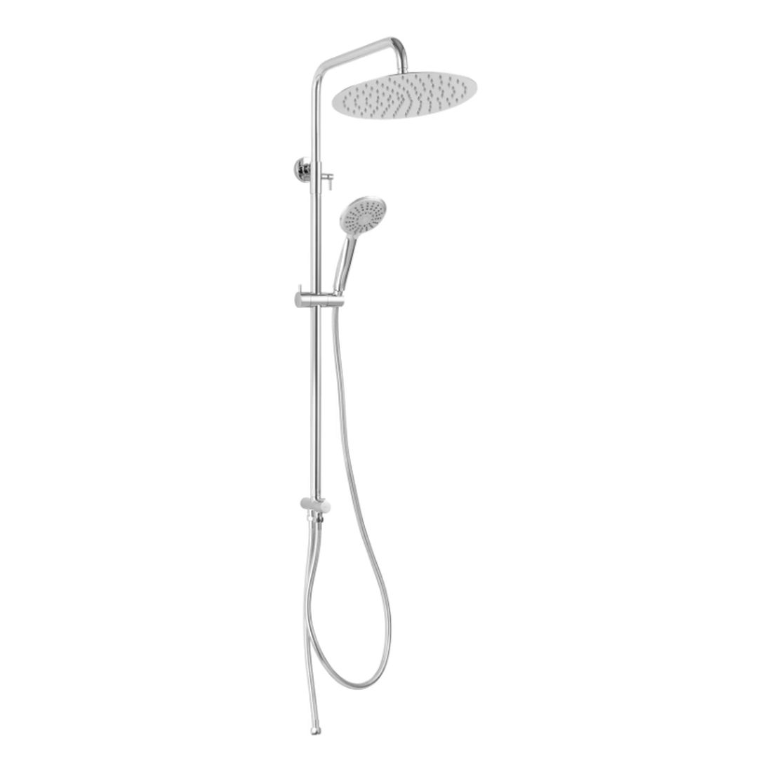 Ferro Wizard Pro conjunto de ducha a pared con rociador con efecto lluvia cromo NP47