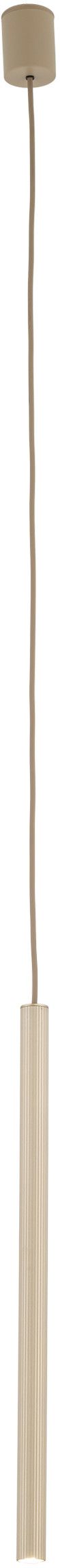 TK Lighting Ferro lámpara colgante 1x8 W gris/gris ceniza 11423
