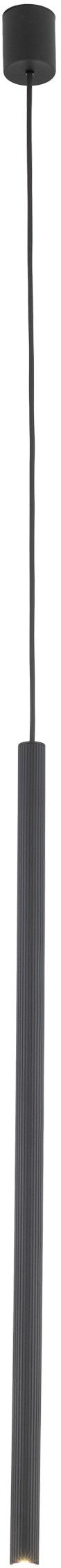 TK Lighting Ferro lámpara colgante 1x8 W negro 11422