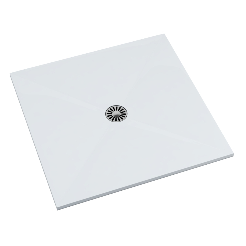 Schedpol De Luxe plato de ducha cuadrado 100x100 cm blanco 3.042