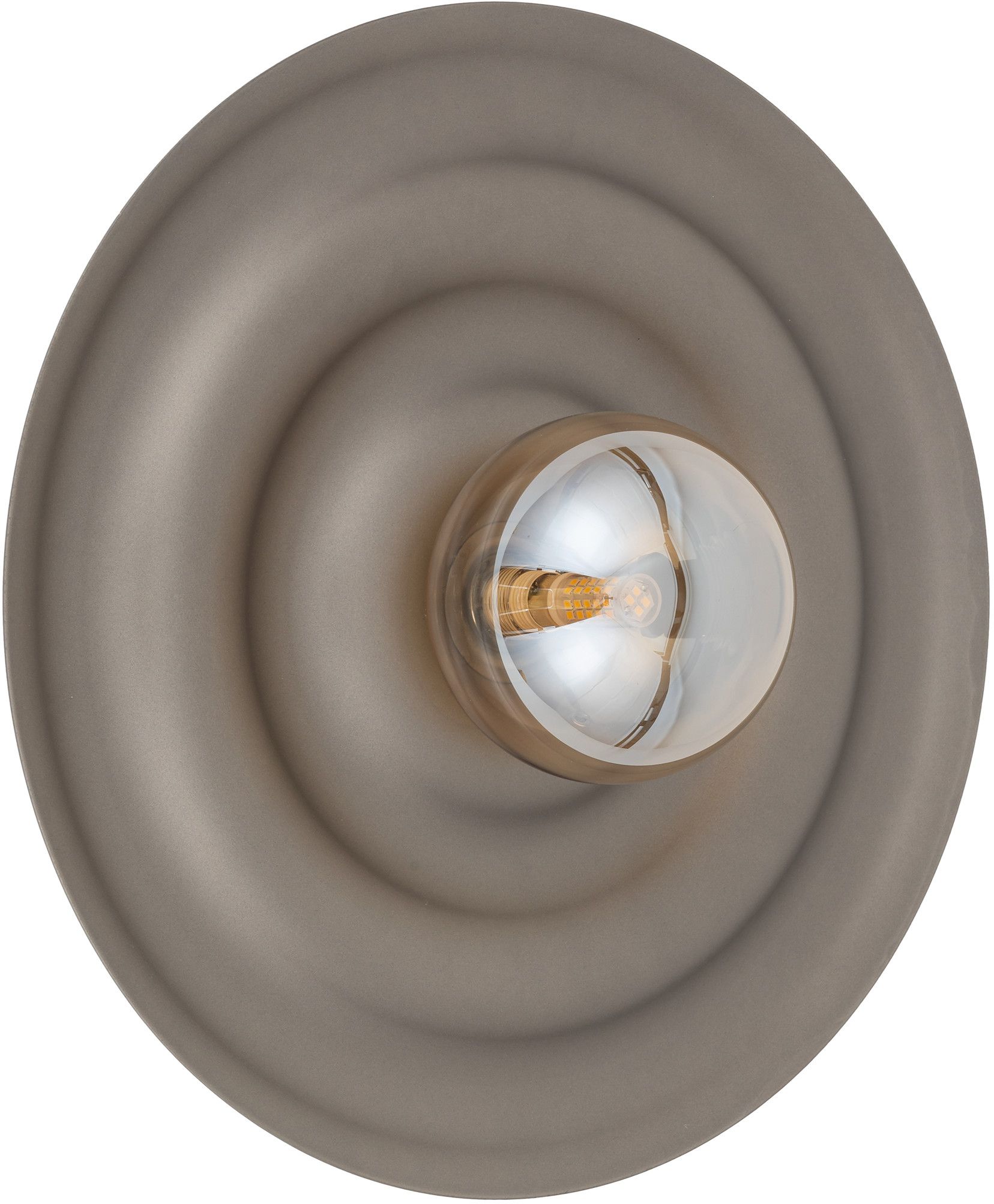 TK Lighting Onda lámpara de pared 1x8 W marrón 11410