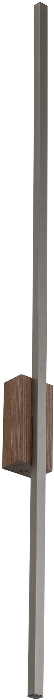TK Lighting Flash lámpara de pared 1x25 W marrón 11405