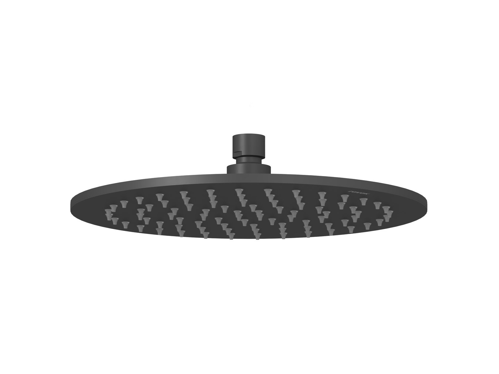 Ravak ducha con efecto lluvia 25x25 cm circular negro X070518
