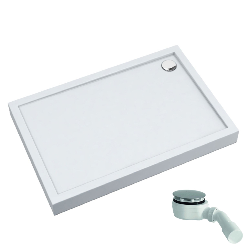 Schedpol Competia New plato de ducha rectangular 140x90 cm blanco 3.4649