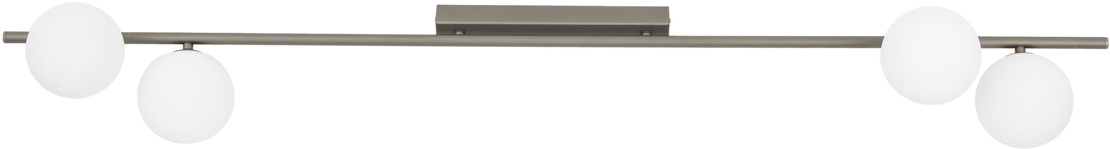 TK Lighting Imelo lámpara de techo 4x8 W marrón 11330