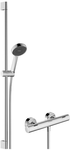Hansgrohe Activera Select S conjunto de ducha a pared con termostato cromo 28086000