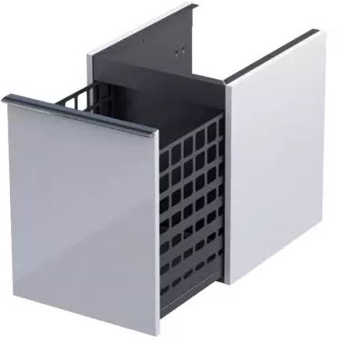 Oristo Etna armario 40x45.5x50 cm suspendido, lateral blanco OR52-SN1S-40-1