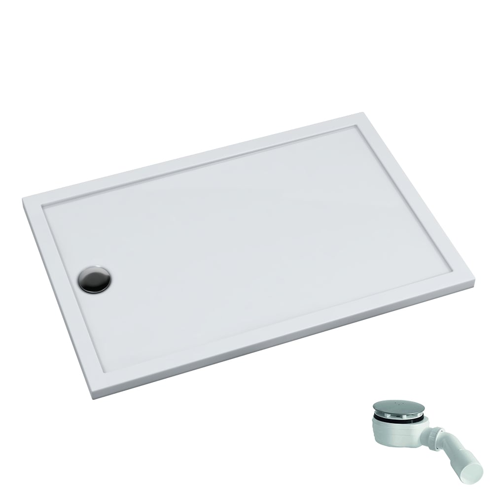 Schedpol Caspar New plato de ducha rectangular 120x80 cm blanco 3.2838