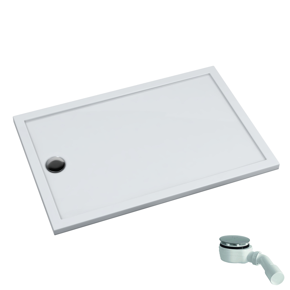 Schedpol Caspar New plato de ducha rectangular 100x90 cm blanco 3.2845