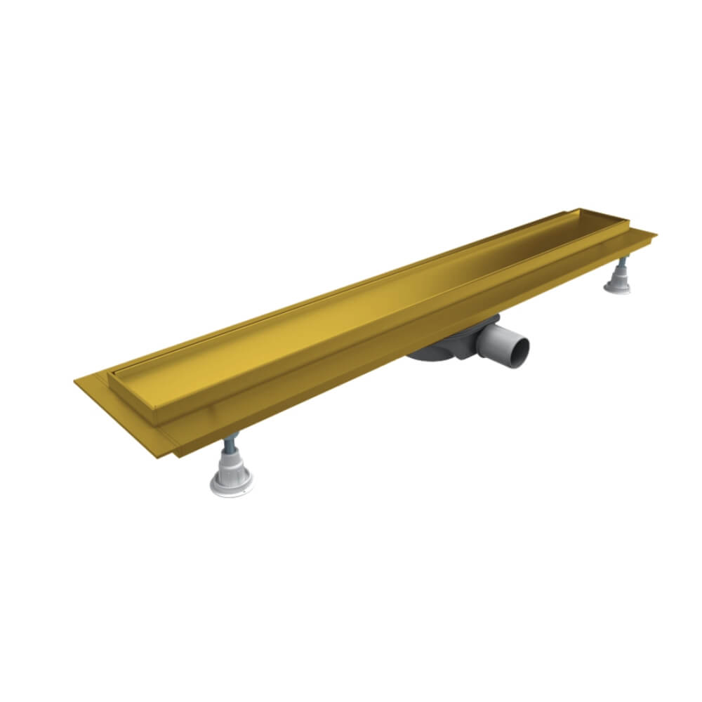 Schedpol Base-Low Gold - Gold Plate desagüe lineal 60 cm dorado OLP60/ZST-LOW