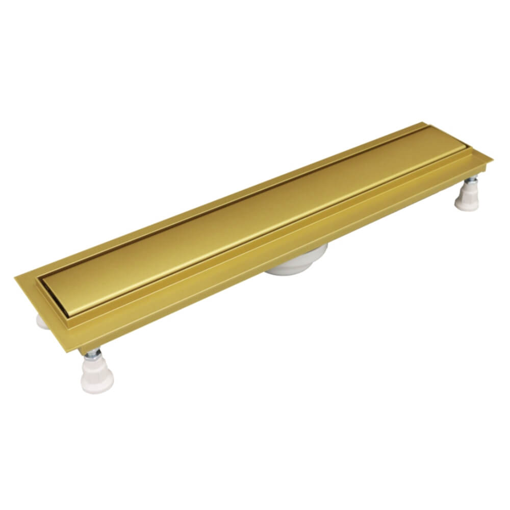 Schedpol Base-Low Gold - Gold Steel desagüe lineal 80 cm dorado OLSL80/ZST-LOW