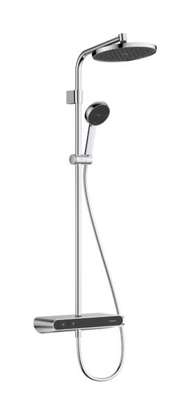 Hansgrohe Activera S conjunto de ducha a pared con termostato con rociador con efecto lluvia cromo 28639000
