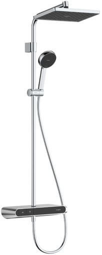 Hansgrohe Activera Q conjunto de ducha a pared con termostato con rociador con efecto lluvia cromo 28649000