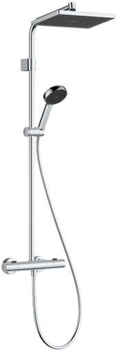 Hansgrohe Activera Q conjunto de ducha a pared con rociador con efecto lluvia cromo 28748000