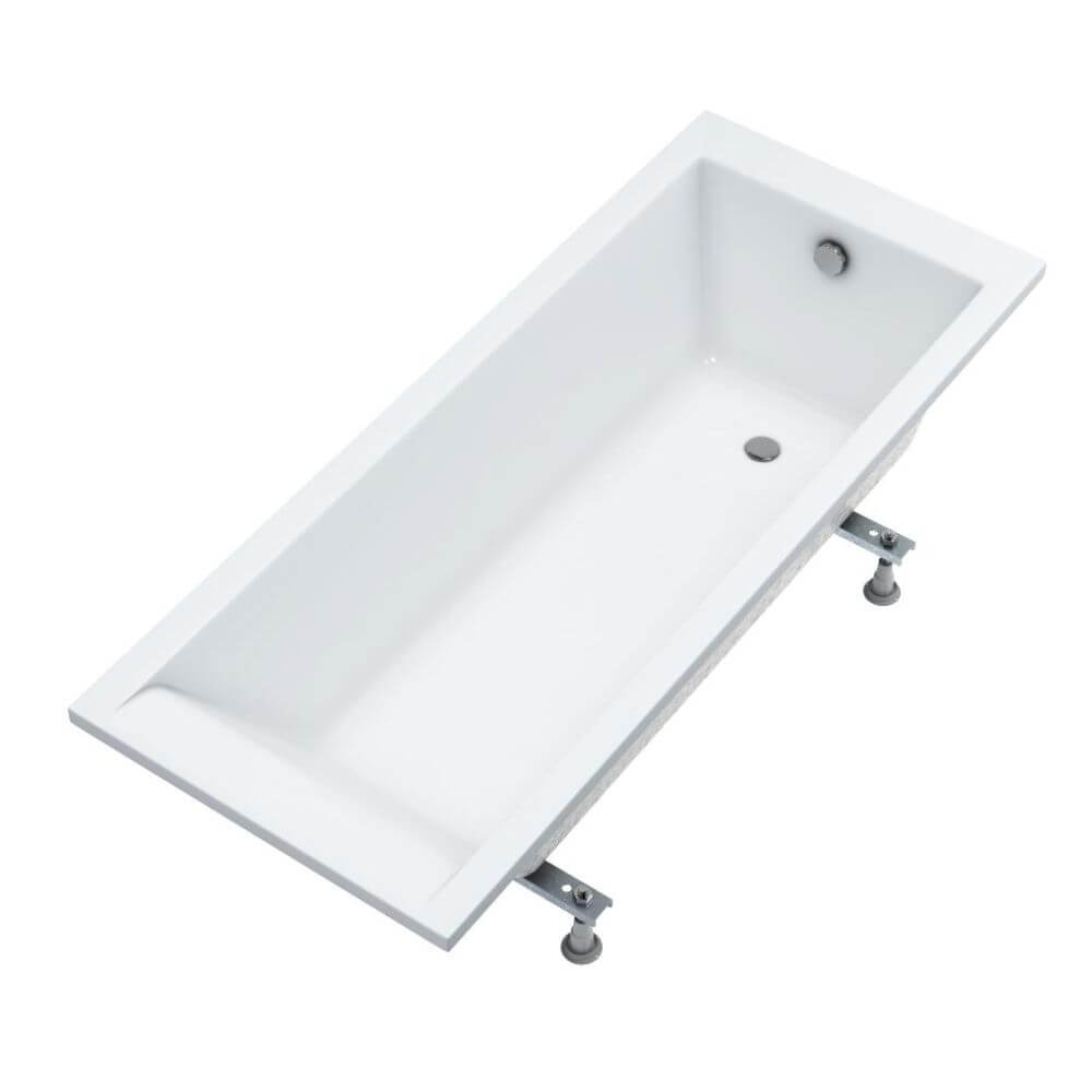 Schedpol Ferra Set bañera con carcasa 160x70 cm blanco 3.532/OULED/S