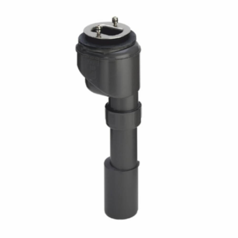 Schedpol sifón para desagüe lineal cm negro 9.111
