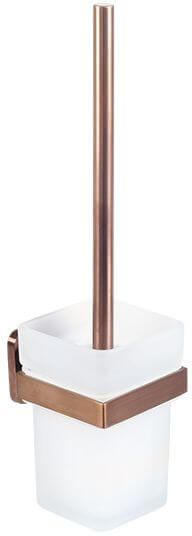 BISK Harmony escobilla de baño atornillado cobre 08694