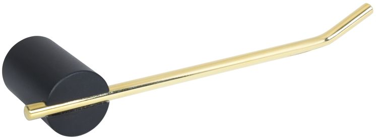 BISK Sintra portarrollos de papel higiénico negro-oro 08305